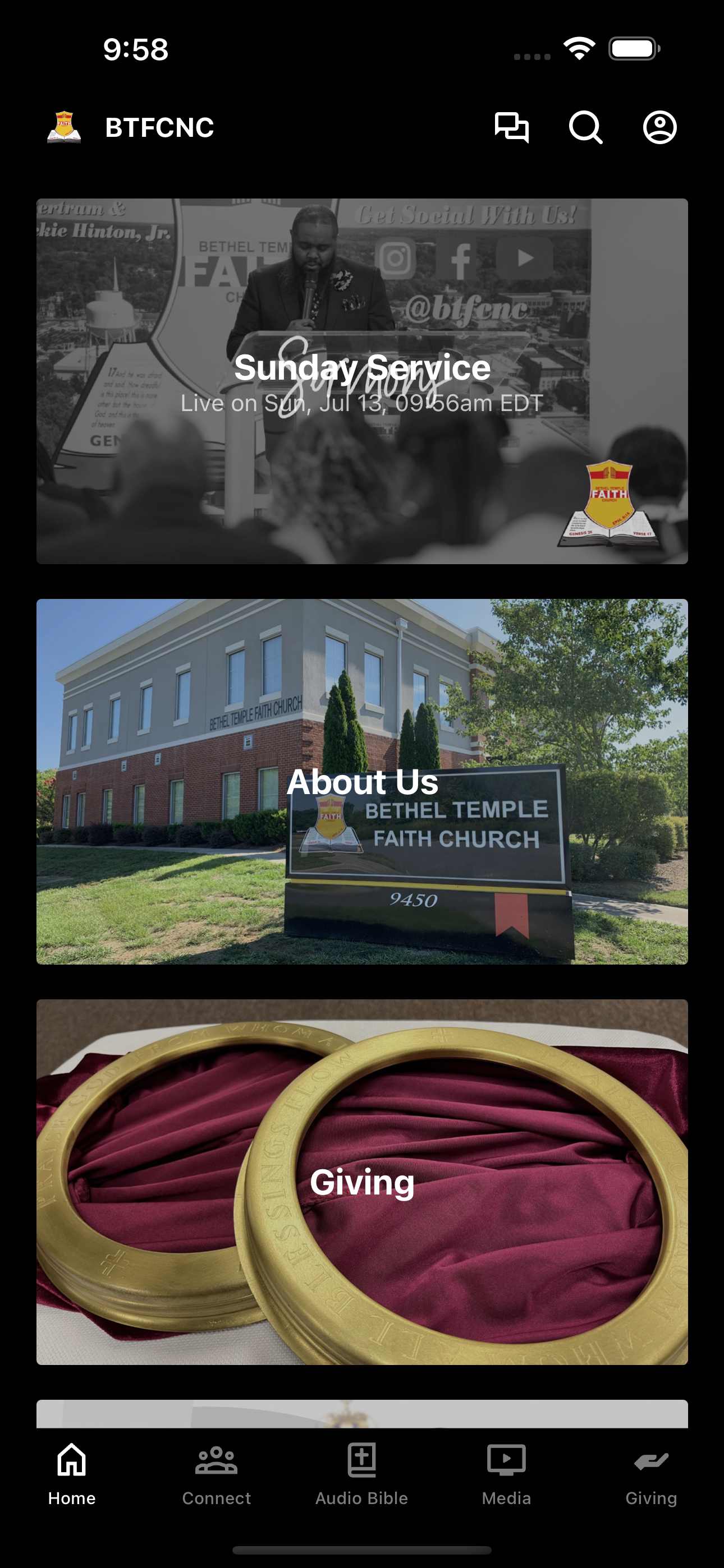 Bethel Temple Faith Church