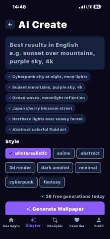 AI Wallpaper - Art Generator screenshot
