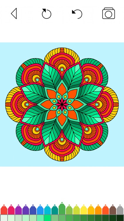 Mandala Coloring Pages Games screenshot-7
