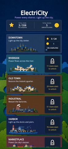 Electricity Puzzle iPhone screenshot