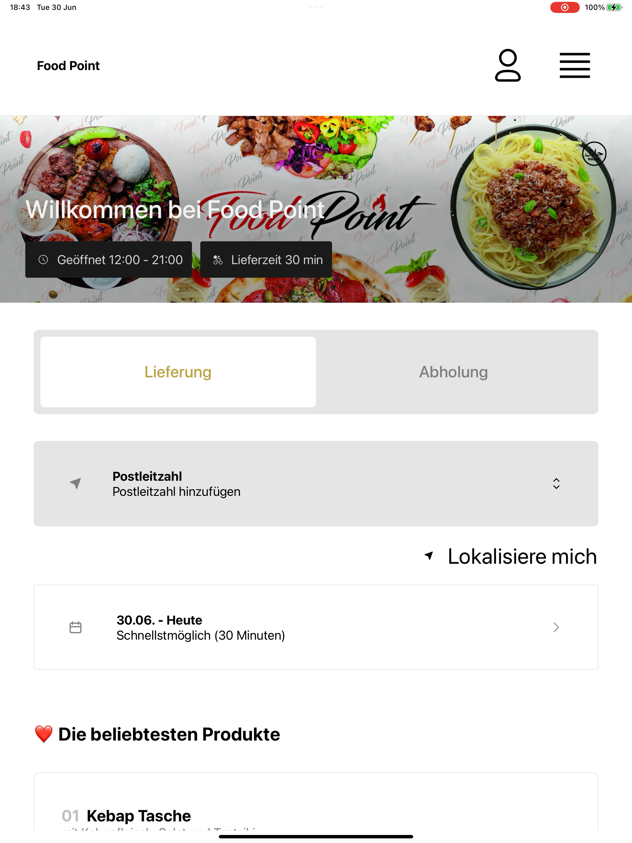 Food Point DE screenshot 13