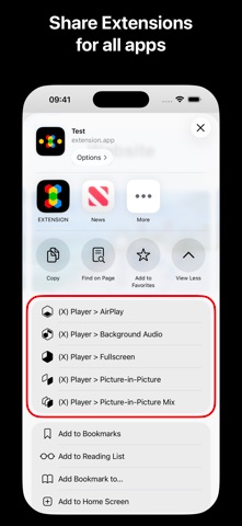 EXTENSION.app Screenshot 4 of 9