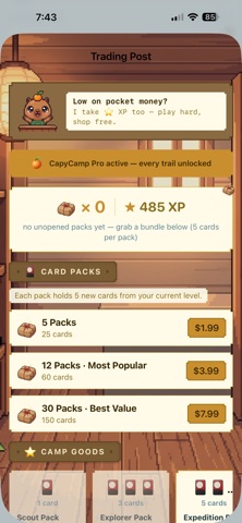 CapyCamp: Learn Japanese Screenshot 10 of 10