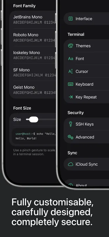 Echo - SSH + Mosh Client screenshot 4 of 5