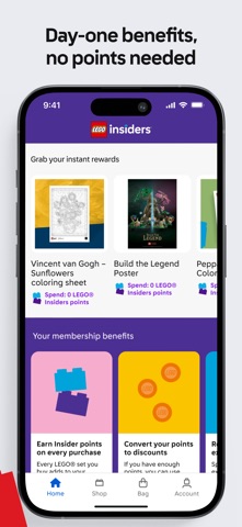 LEGO® Insiders: Shop & Rewards iPhone screenshot