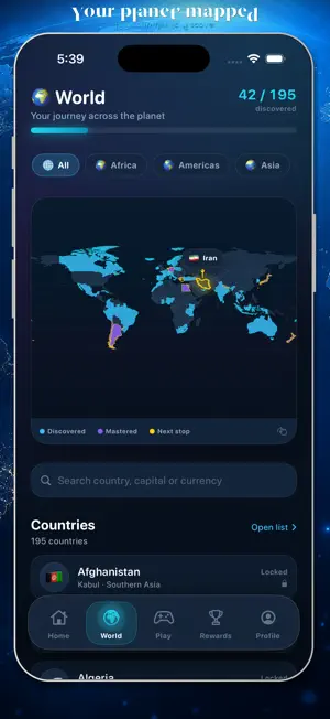 Guess The Country Quiz screenshot 2