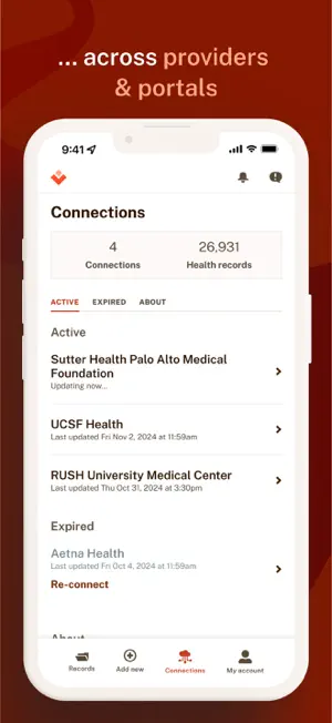Novellia: Medical Records App screenshot 4