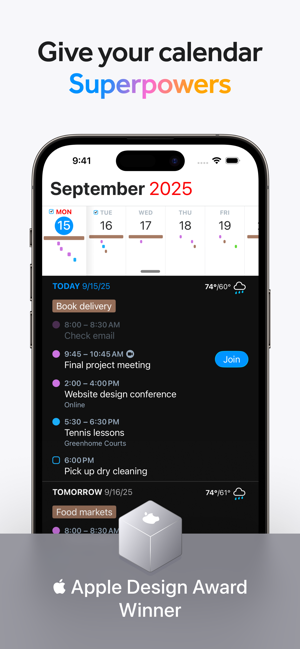 Fantastical Calendar Screenshot