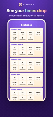 Hexagoku: Hex Sudoku Screenshot 8 of 8