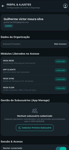 Vega Manager Screenshot 2 of 2