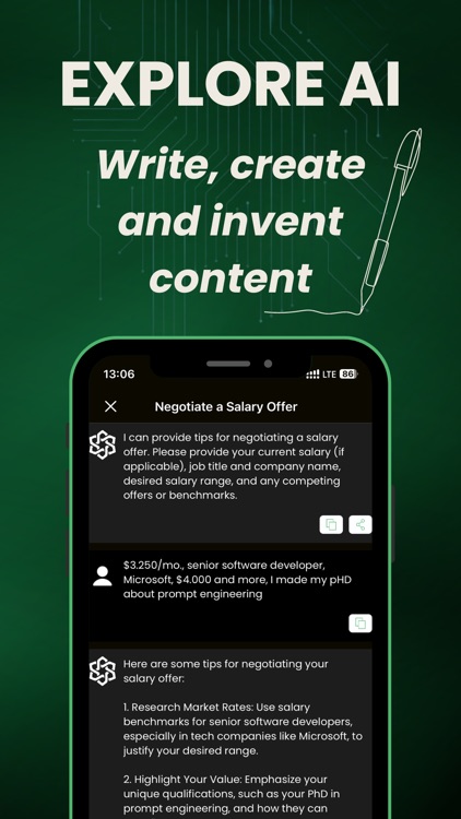 Chat & Ask AI by Xeplin Apps screenshot-5