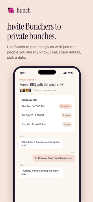 Bunch - Social App Screenshot 7 of 8
