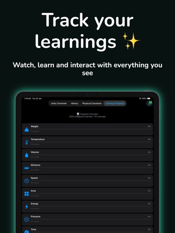 Units Converter & Calculator iPad screenshot