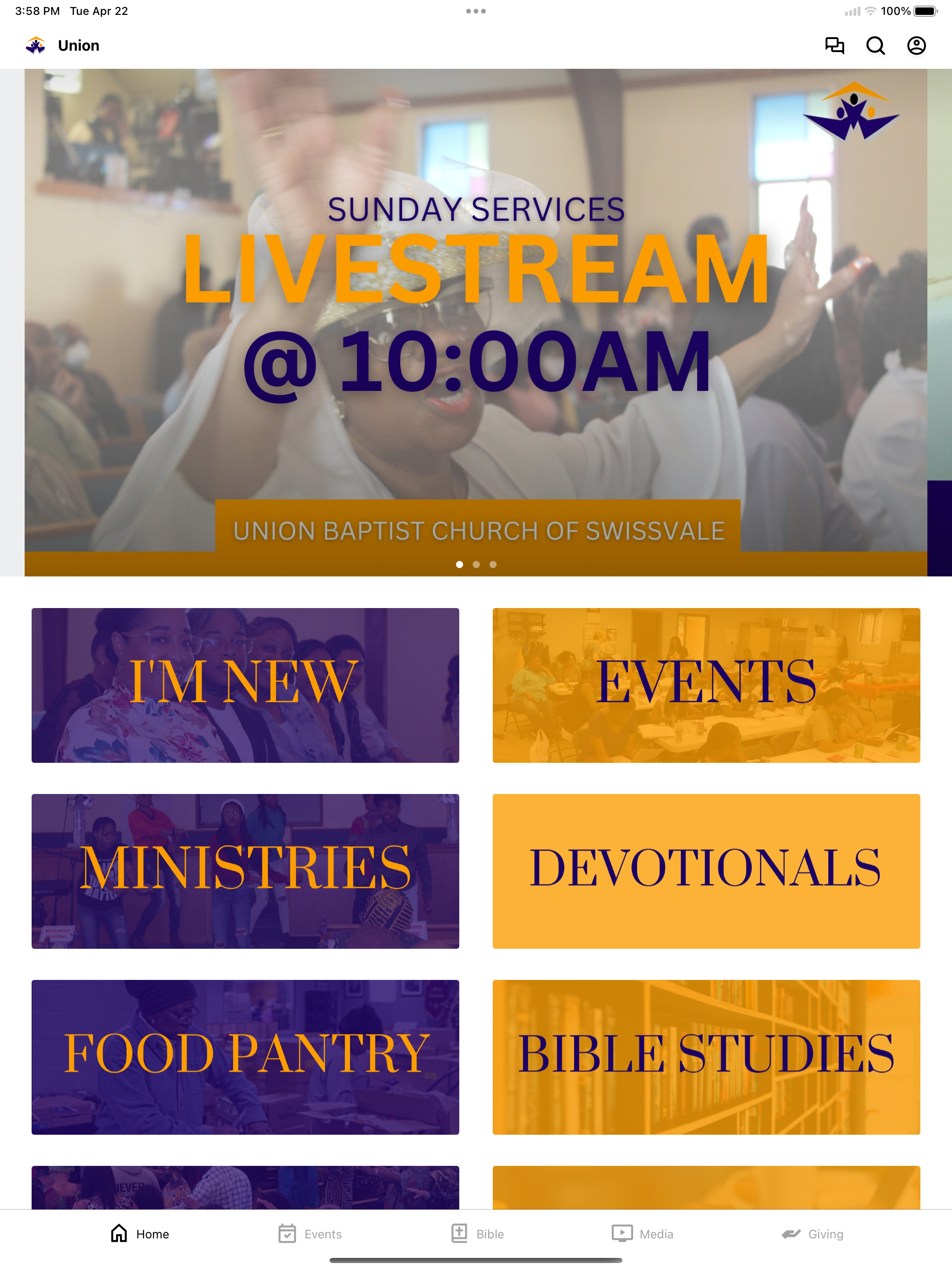 Union Baptist Church Swissvale