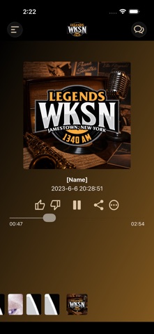 WKSN Legends iPhone screenshot