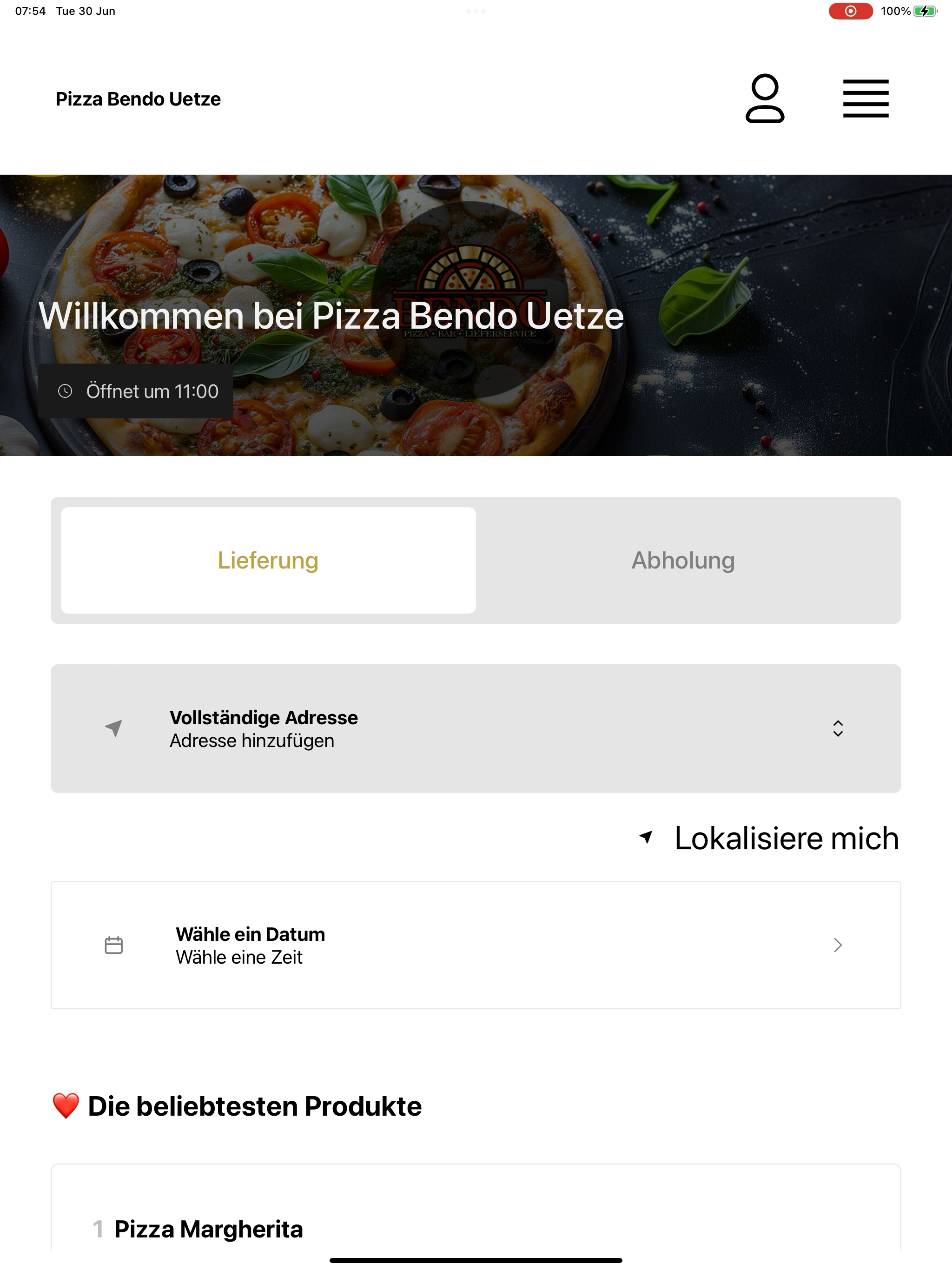 Pizza Bendo Uetze