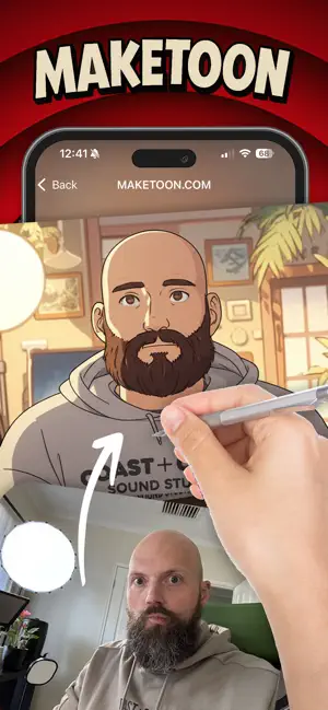 Cartoon Yourself: MAKETOON screenshot 3