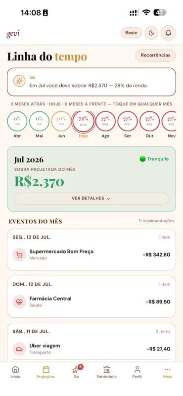 Gevi Finanças screenshot 4 of 8