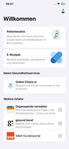 Württembergische Gesundheit screenshot