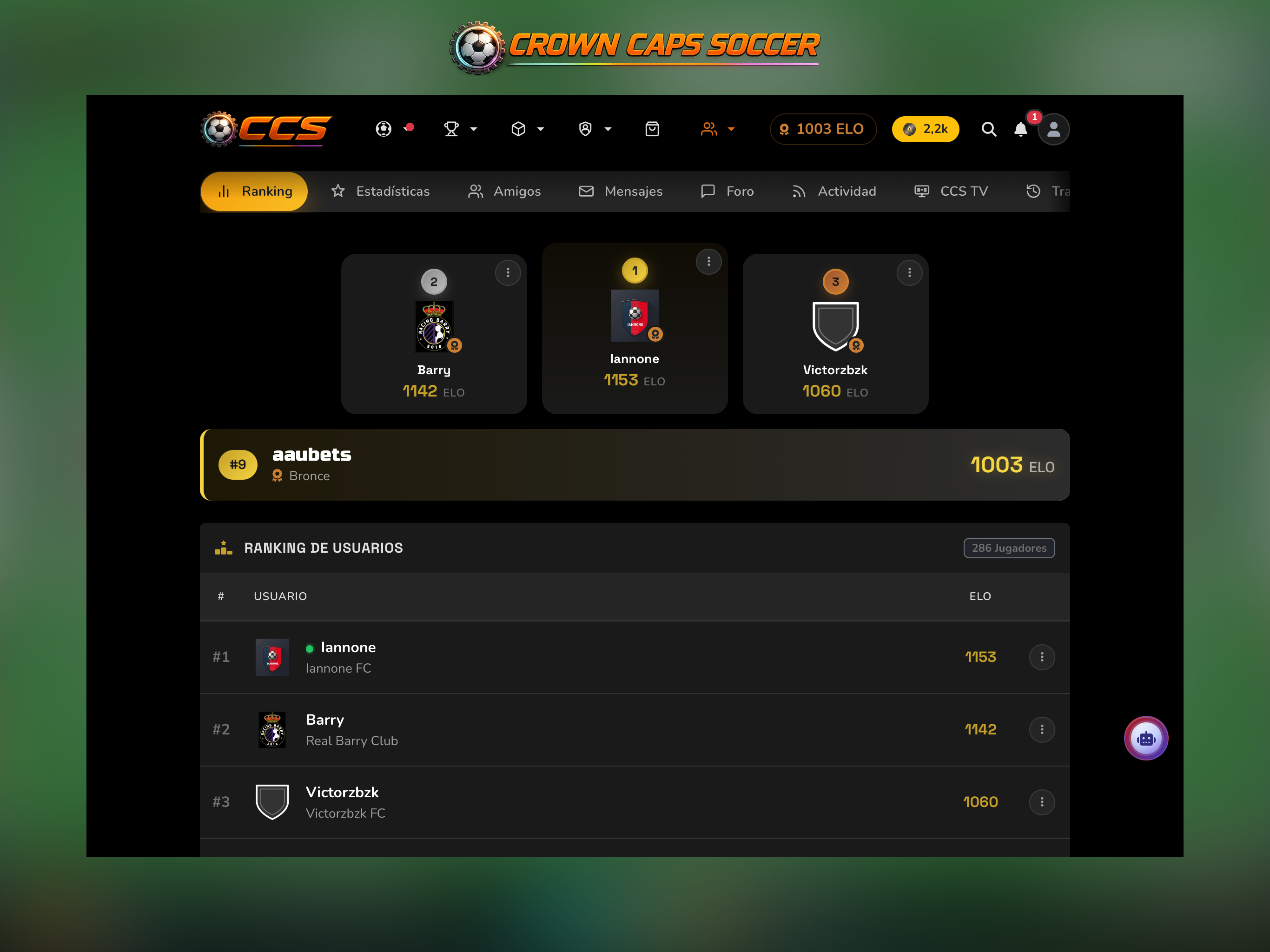Crown Caps Soccer screenshot 15