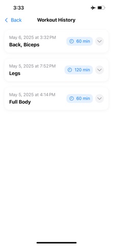 Just Lift iPhone screenshot