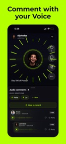 Yapr: Voice Social Network screenshot