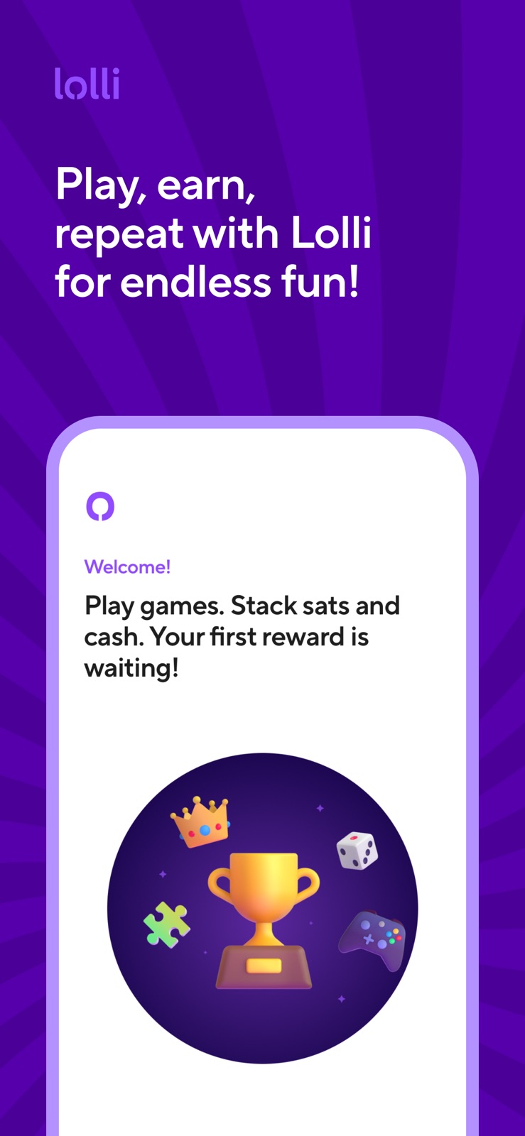 Lolli: Earn Cashback & Bitcoin iphone screenshot 1
