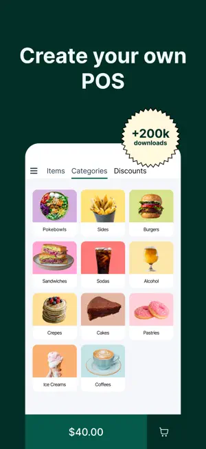 Tunder · Offline Cash Register screenshot 1