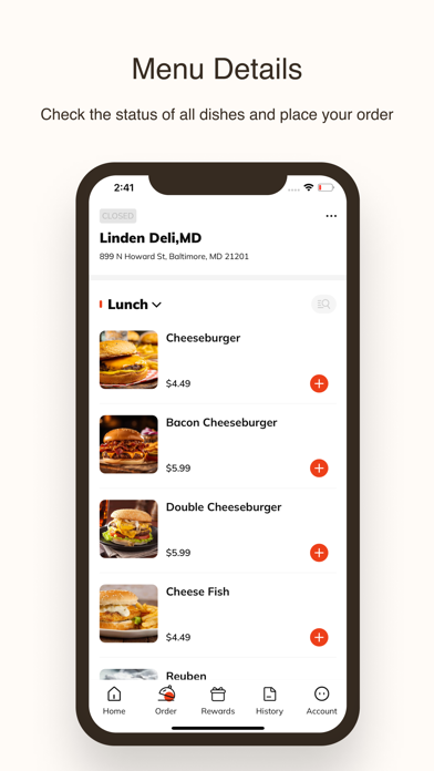 Linden Deli Screenshot