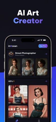 InOcean: AI Photo & Social Hub screenshot