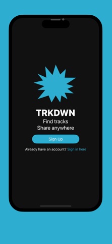TRKDWN app screenshot