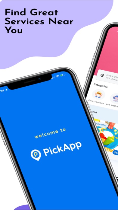 PickApp - Services Screenshot 1 of 5