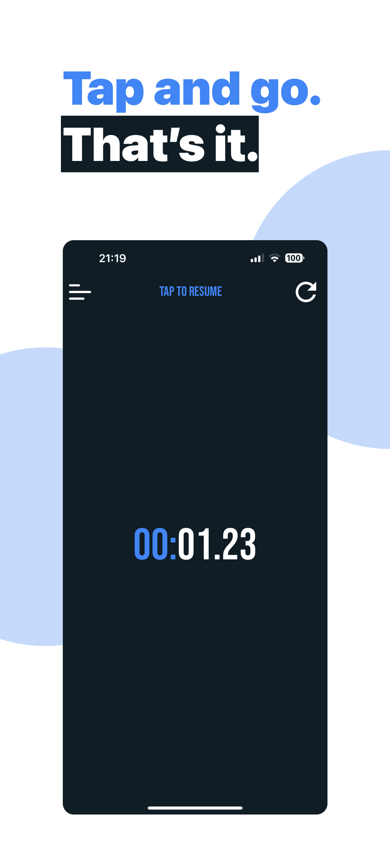 Time Tracker: Easy Stopwatch screenshot 4
