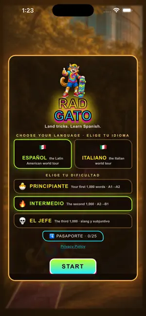 Rad Gato: Language Game screenshot 2
