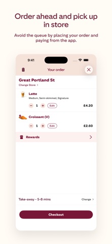 Costa Coffee Club iPhone screenshot 6