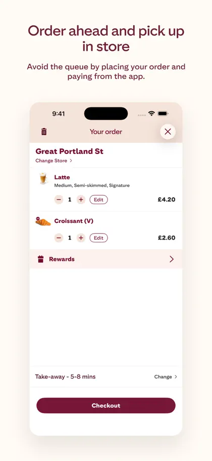 Screenshot 6 di 6 di Costa Coffee Club