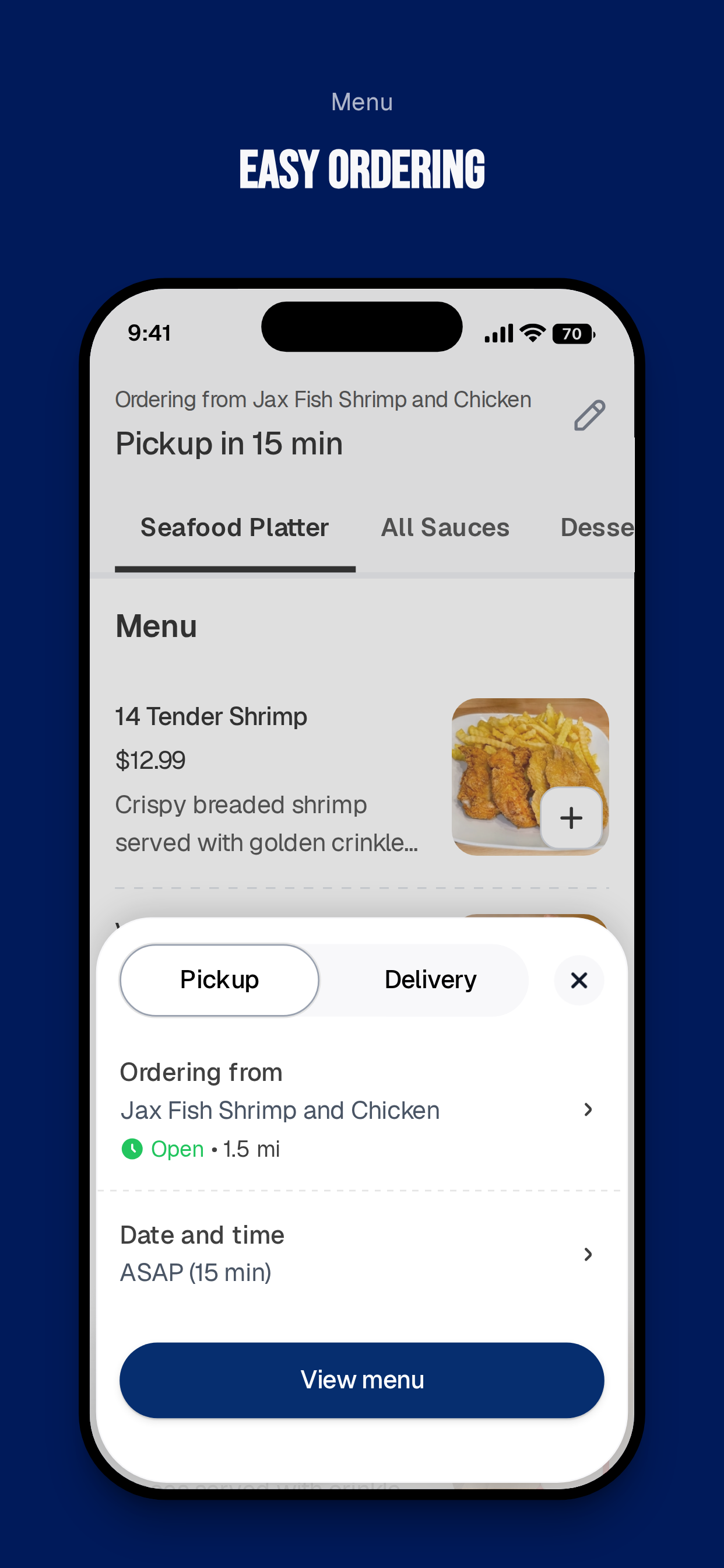 Jax Fish Shrimp and Chicken screenshot 3