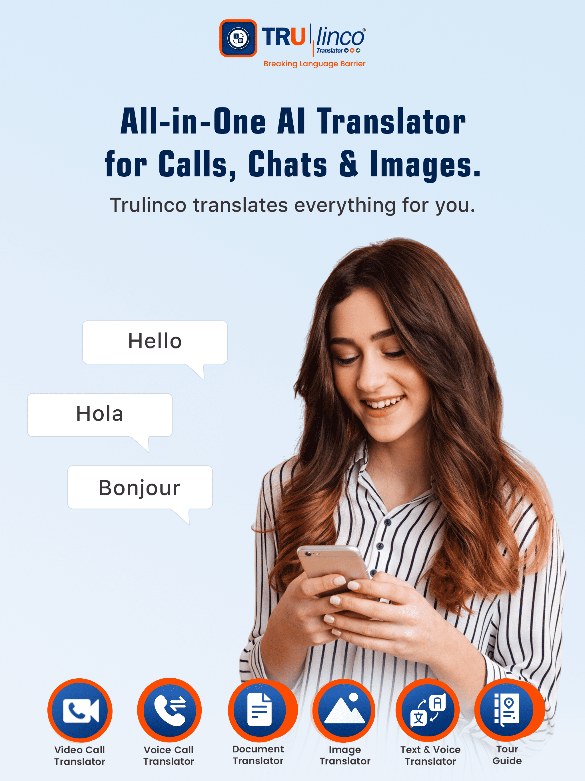 Trulinco: AI Voice Translator