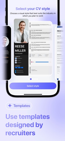 CVNow: CV Resume maker screenshot
