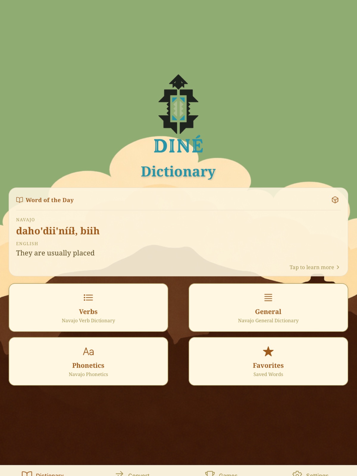 Dine Bizaad ipad screenshot 1