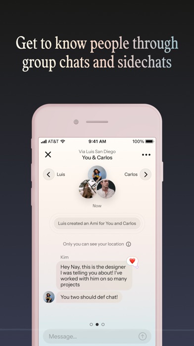 Ami - The Serendipity Network screenshot