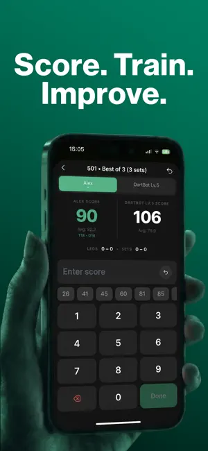 DartsLab - Scorer & Training screenshot 1