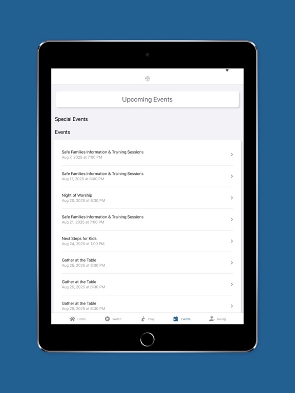 Crossings iPad screenshot 4 - Lifestyle app