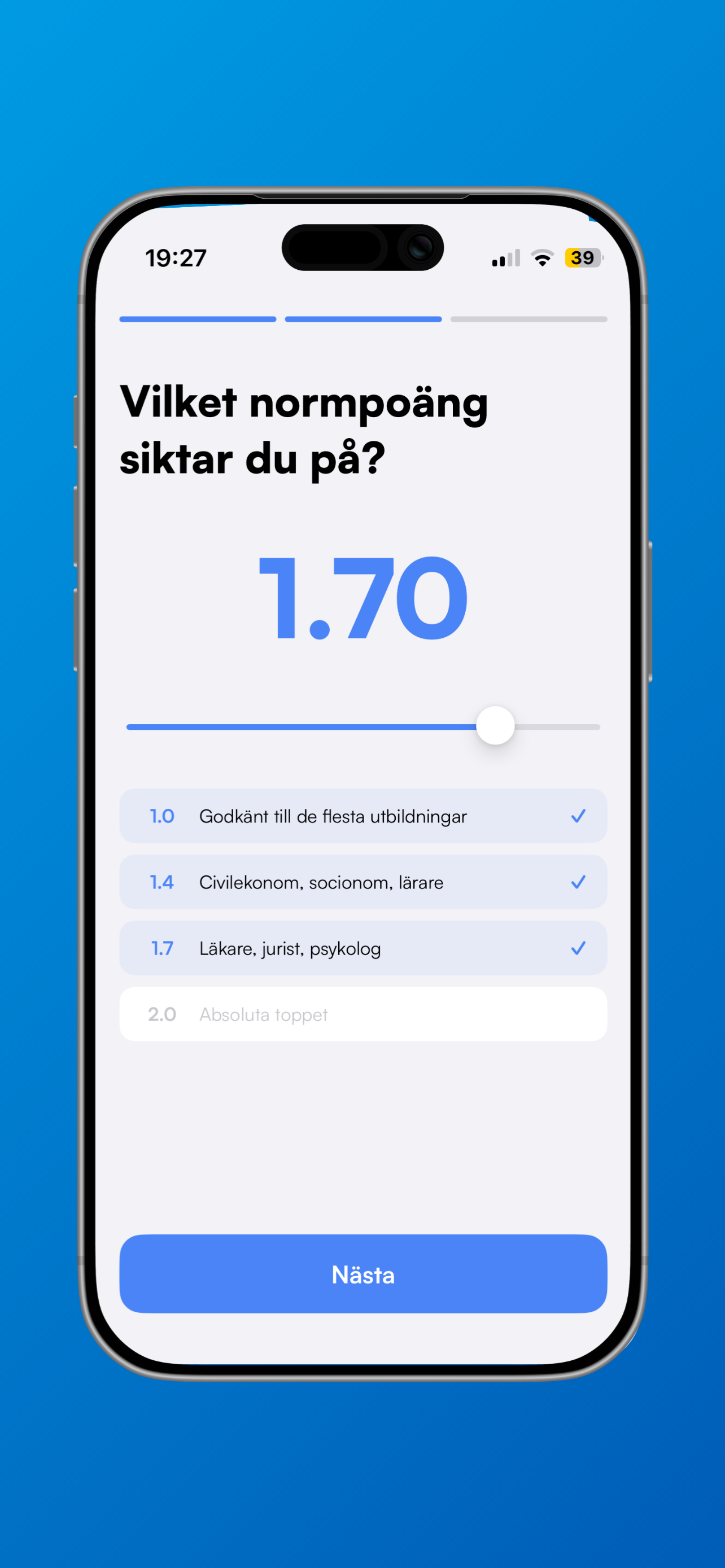 Högskoleprovet - HPToppen screenshot 3