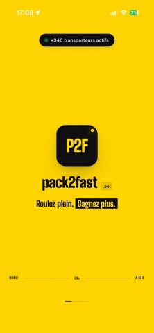 Capture de l’application PacktoShip publiée sur l’App Store