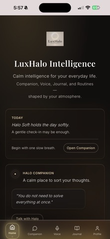LuxHalo screenshot