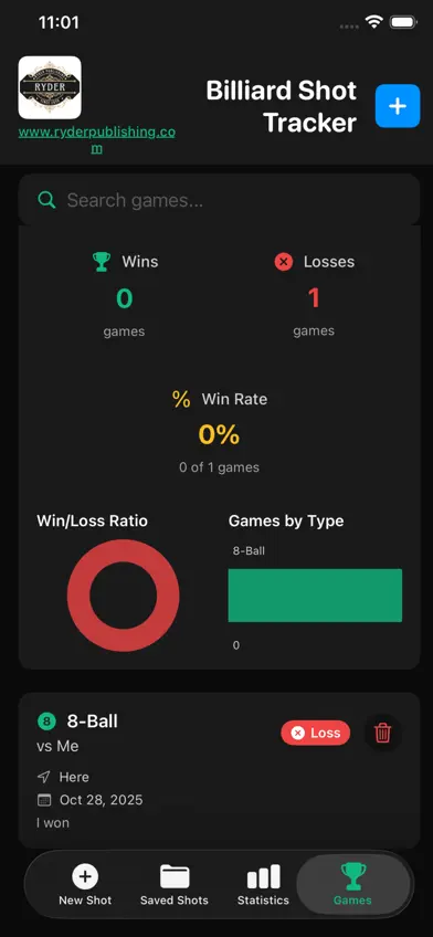Billiard Shot Tracker screenshot 5