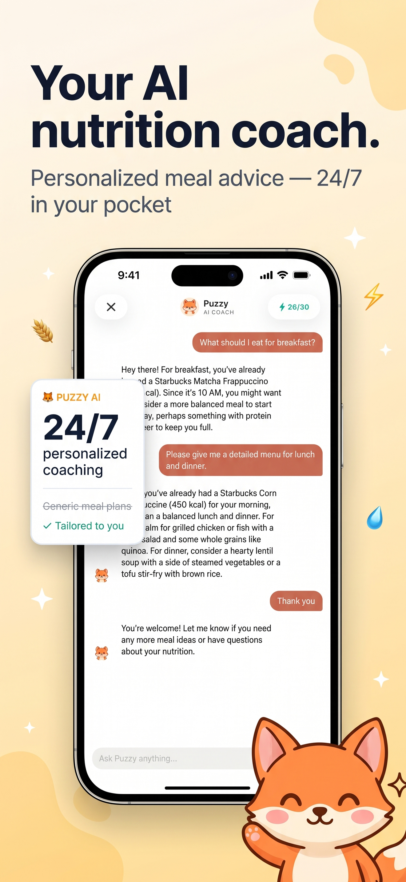 Puzz AI - Calorie Tracker