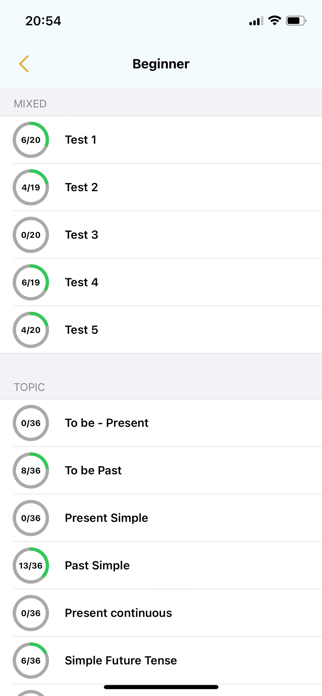 Learn and Test Grammar Screenshot 3 of 6