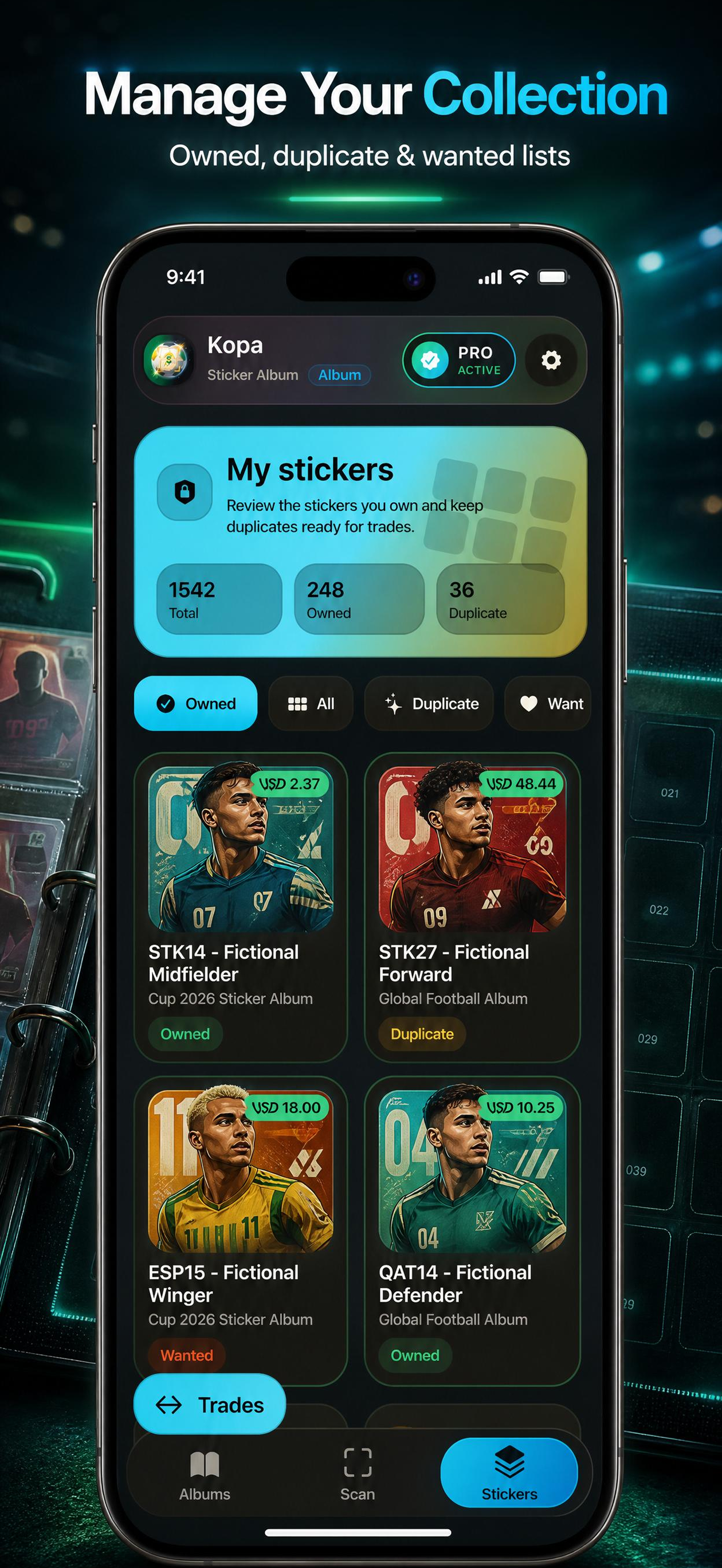 Sticker Album 2026: Kopa AI screenshot 4